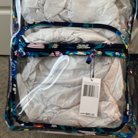 -- Vera bradley clear backpack moonlight garden - Picture 5 of 5